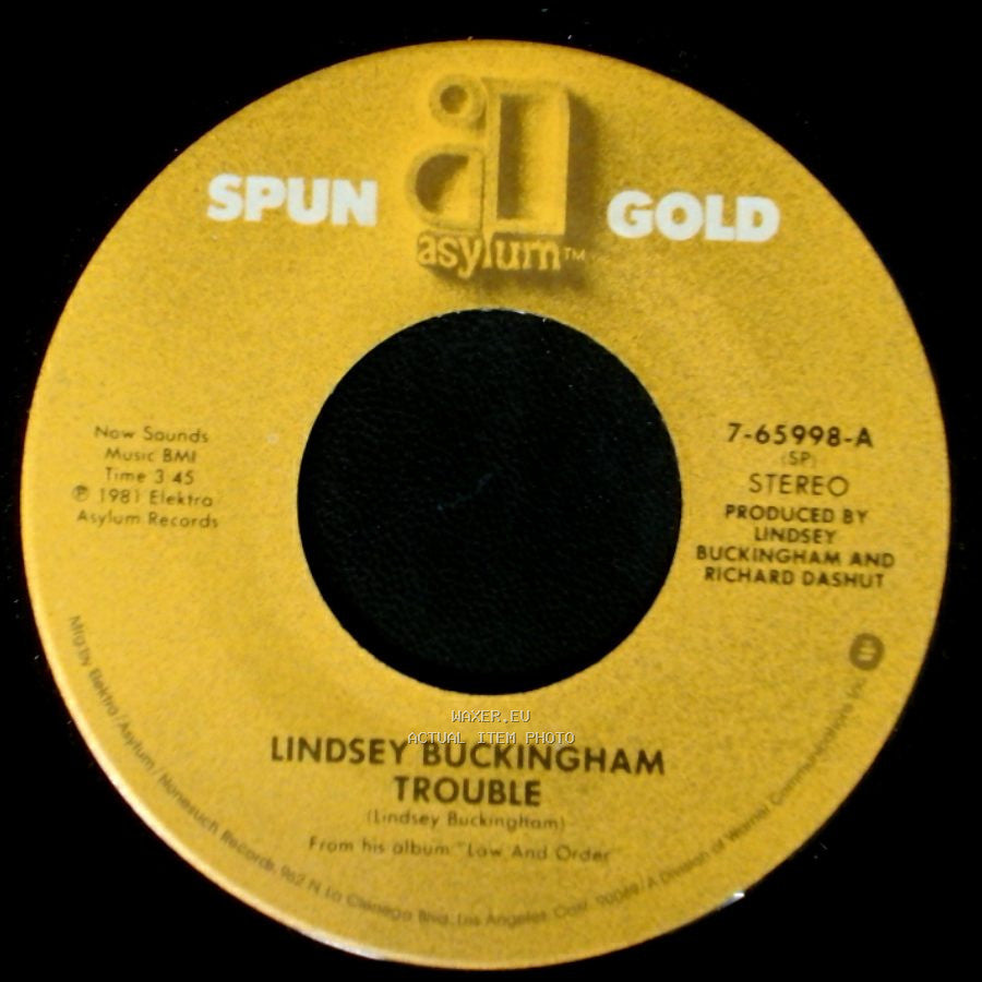 Lindsey Buckingham - It Was I / Trouble side B