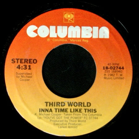 Third World - Inna Time Like This / Try Jah Love side A