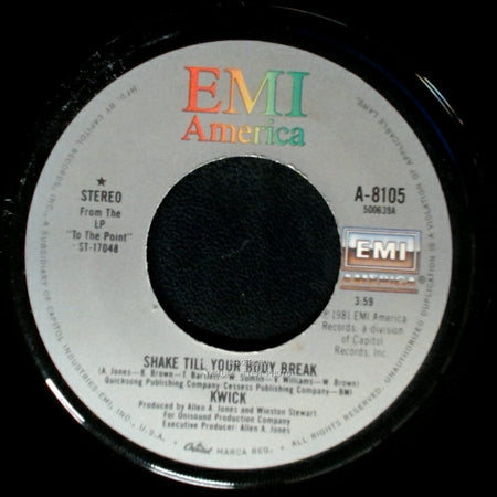 Kwick - I Choose You / Shake Till Your Body Break side B