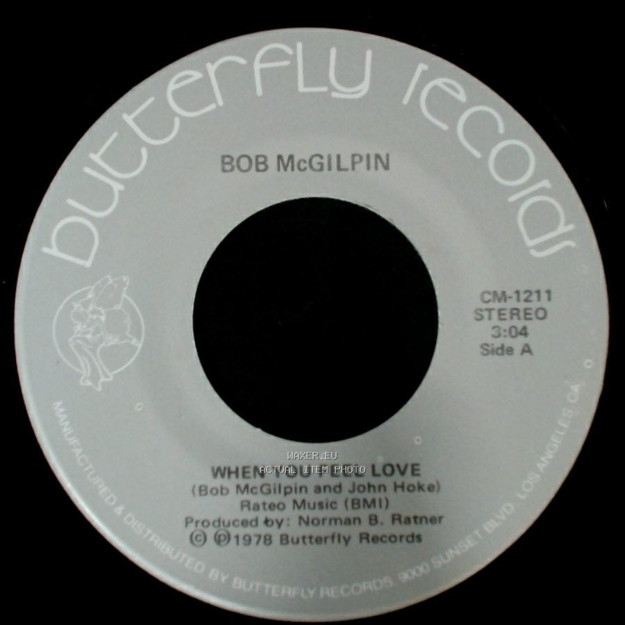 Bob Mcgilpin - When You Feel Love / Moon Dancin' side A