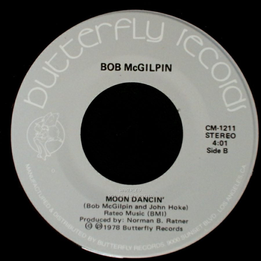 Bob Mcgilpin - When You Feel Love / Moon Dancin' side B
