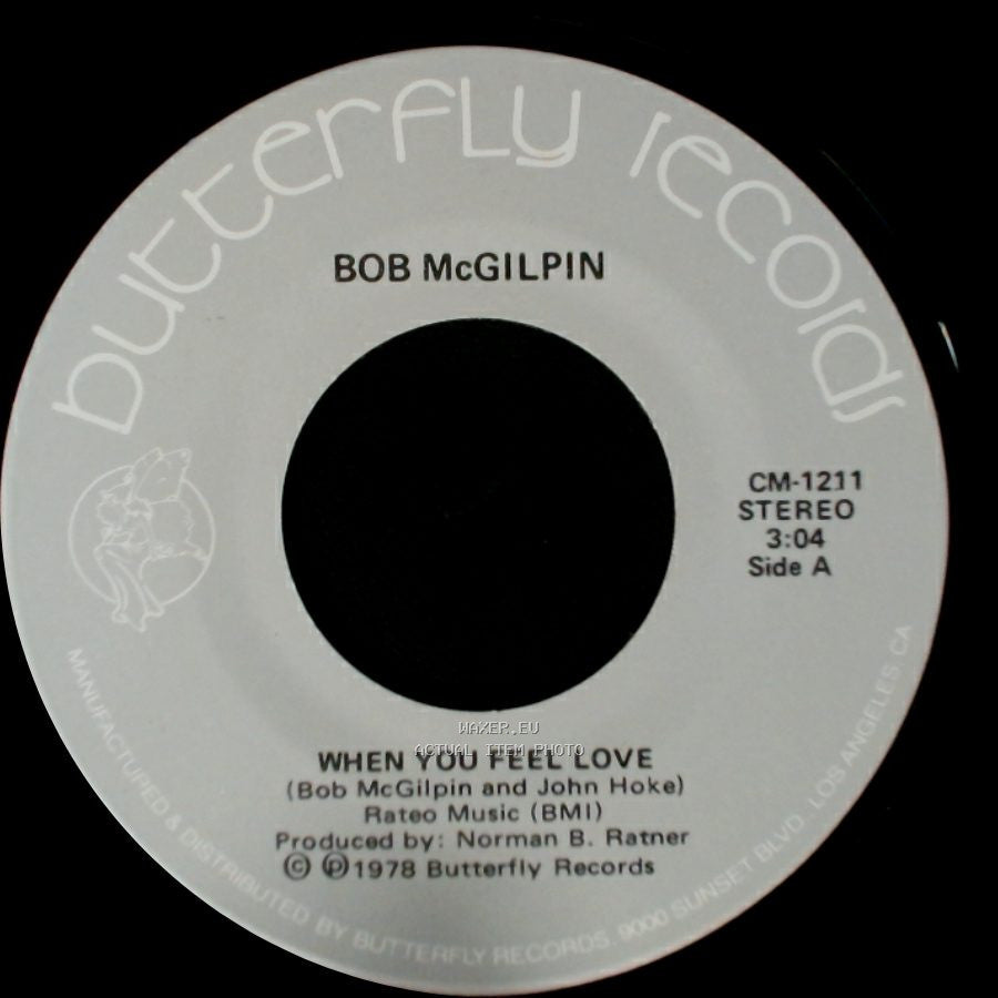 Bob Mcgilpin - When You Feel Love / Moon Dancin' side A