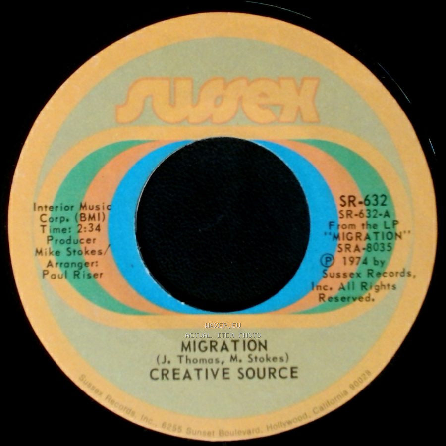 Creative Source - Migration / I Just Can't See Myself Without You side A