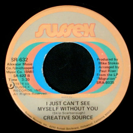 Creative Source - Migration / I Just Can't See Myself Without You side A