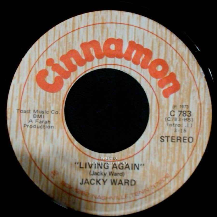 Jacky Ward - Smoky Places / Living Again side B