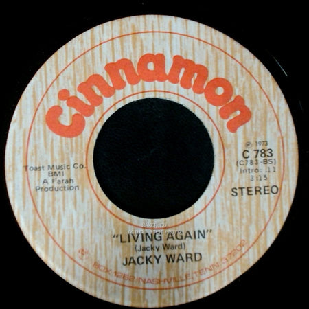 Jacky Ward - Smoky Places / Living Again side B