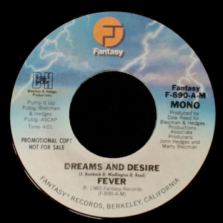 Fever - Dreams And Desire / Dreams And Desire side B