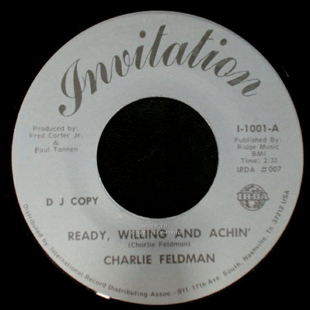 Charlie Feldman - Ready, Willing And Achin' / Ready, Willing And Achin' side A