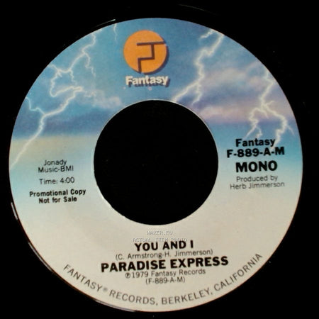 Paradise Express - You And I / You And I side A