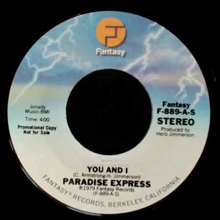 Paradise Express - You And I / You And I side B