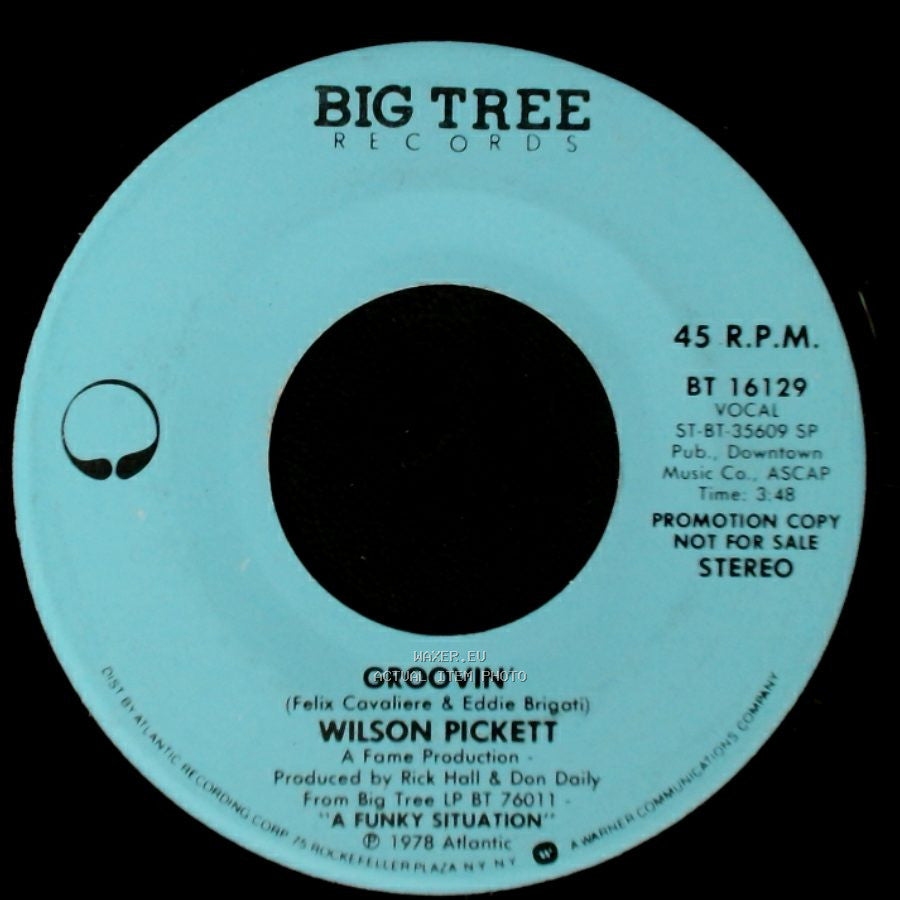 Wilson Pickett - Groovin' / Groovin' side A