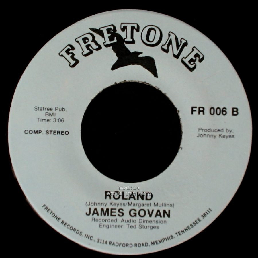 James Govan - Frumpy / Roland side B