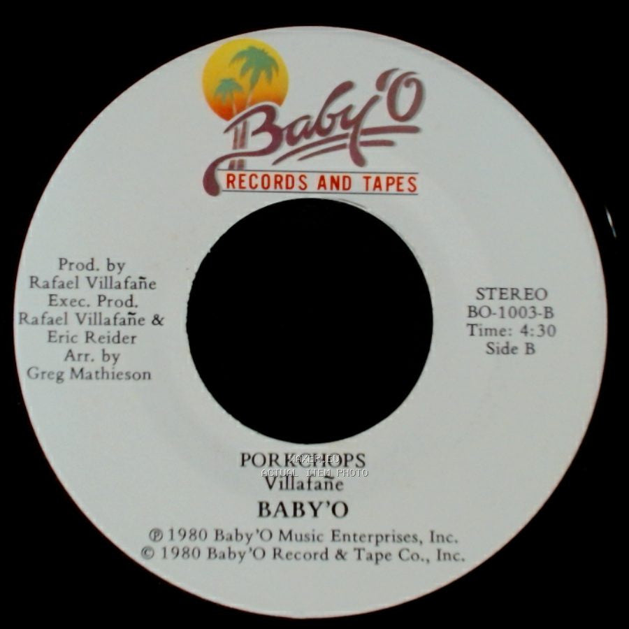 Baby'o - In The Forest / Porkchops side B