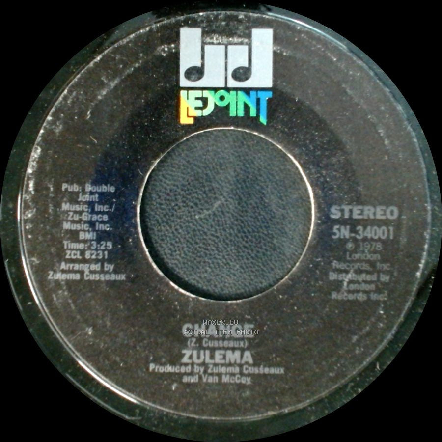 Zulema - Change / Hanging On To A Memory side A