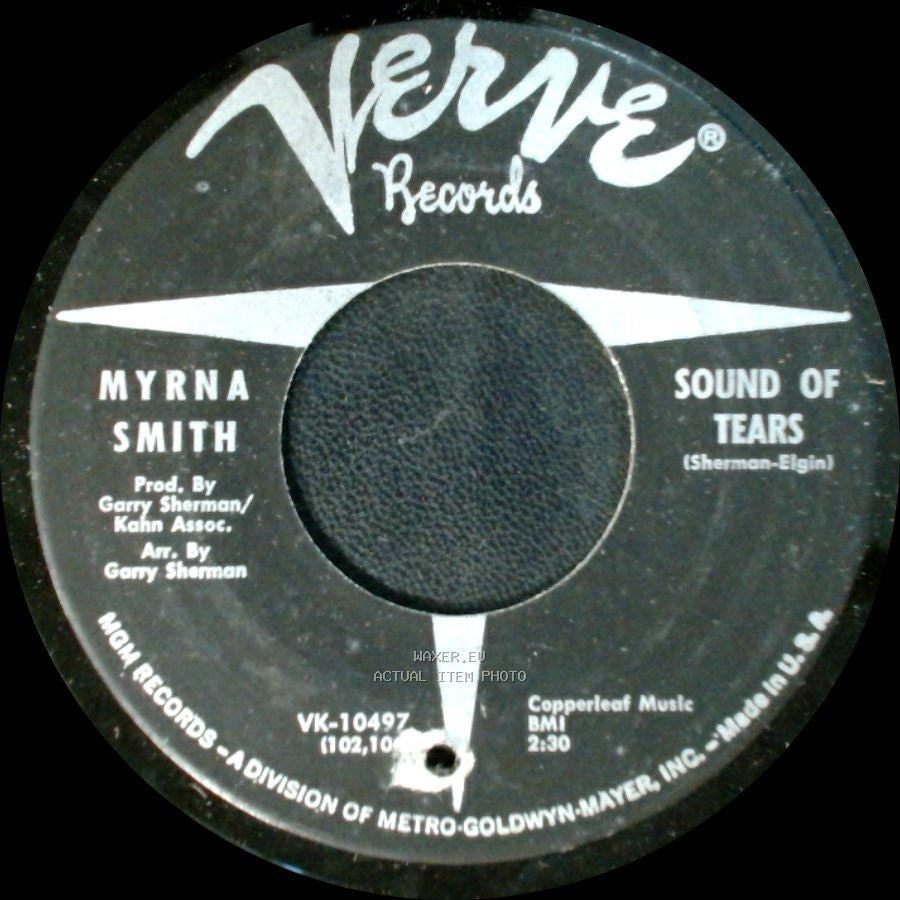 Myrna Smith - Sound Of Tears / Move A Little Closer To Him side A