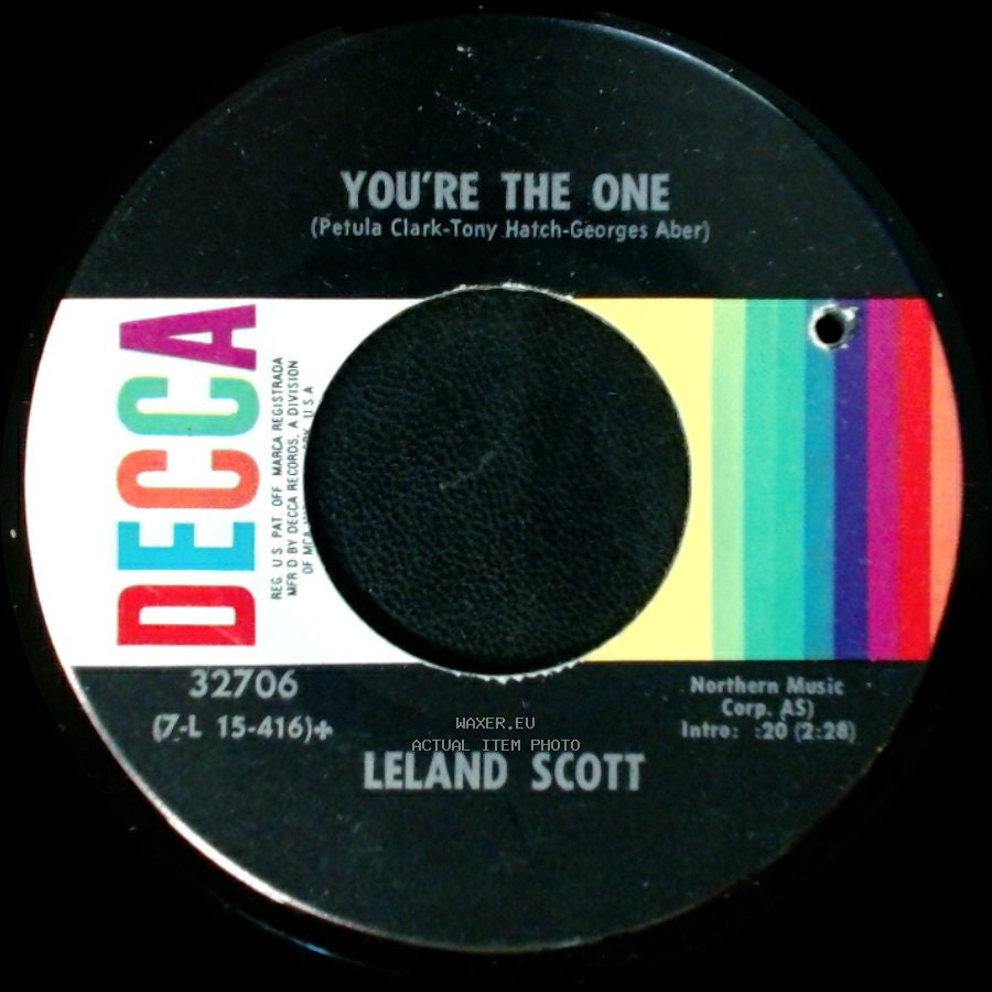 Leland Scott - You're The One / You're Such A Good Looking Woman side A