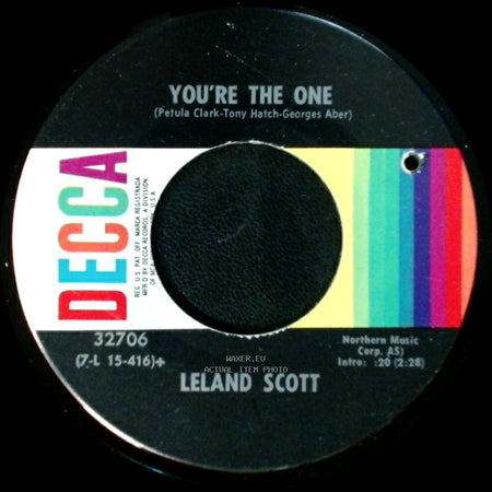 Leland Scott - You're The One / You're Such A Good Looking Woman side A