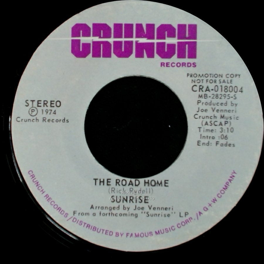 Sunrise - The Road Home / I Got The Feeling side A