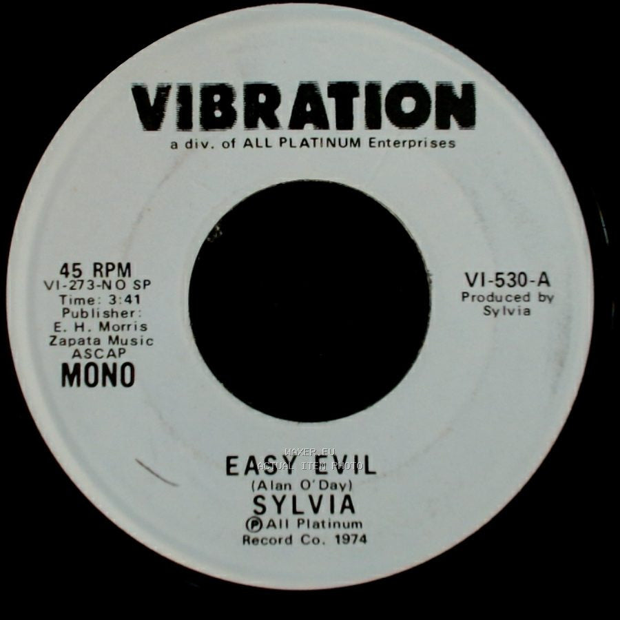 Sylvia - Easy Evil / Easy Evil side A