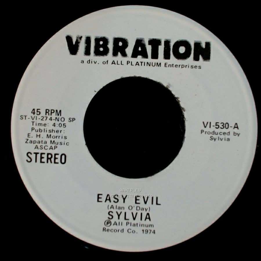Sylvia - Easy Evil / Easy Evil side A