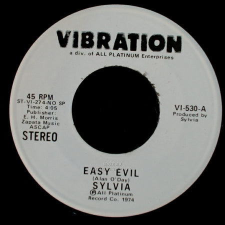 Sylvia - Easy Evil / Easy Evil side A