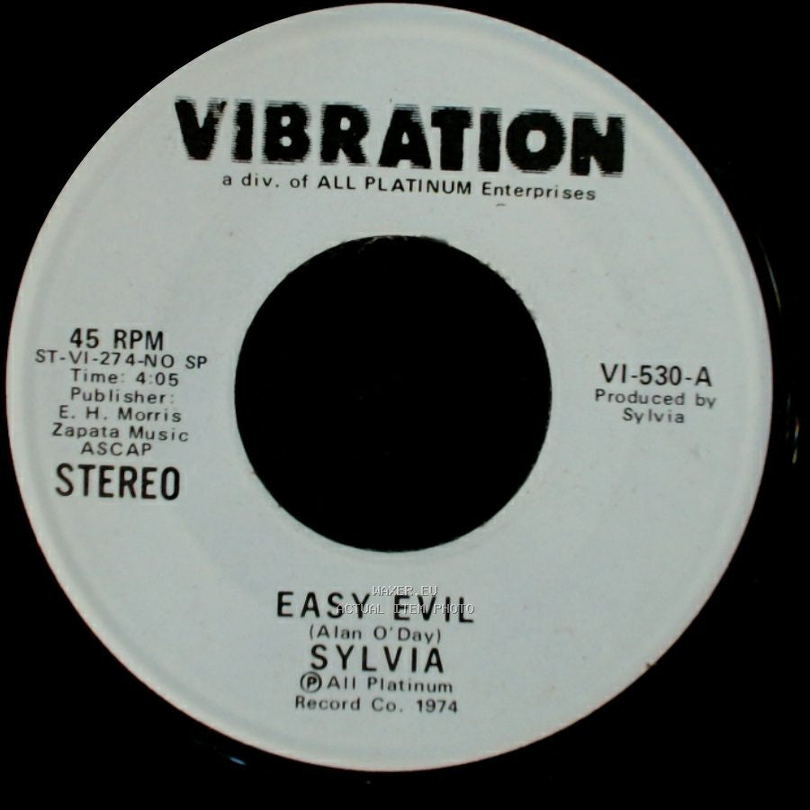 Sylvia - Easy Evil / Easy Evil side A