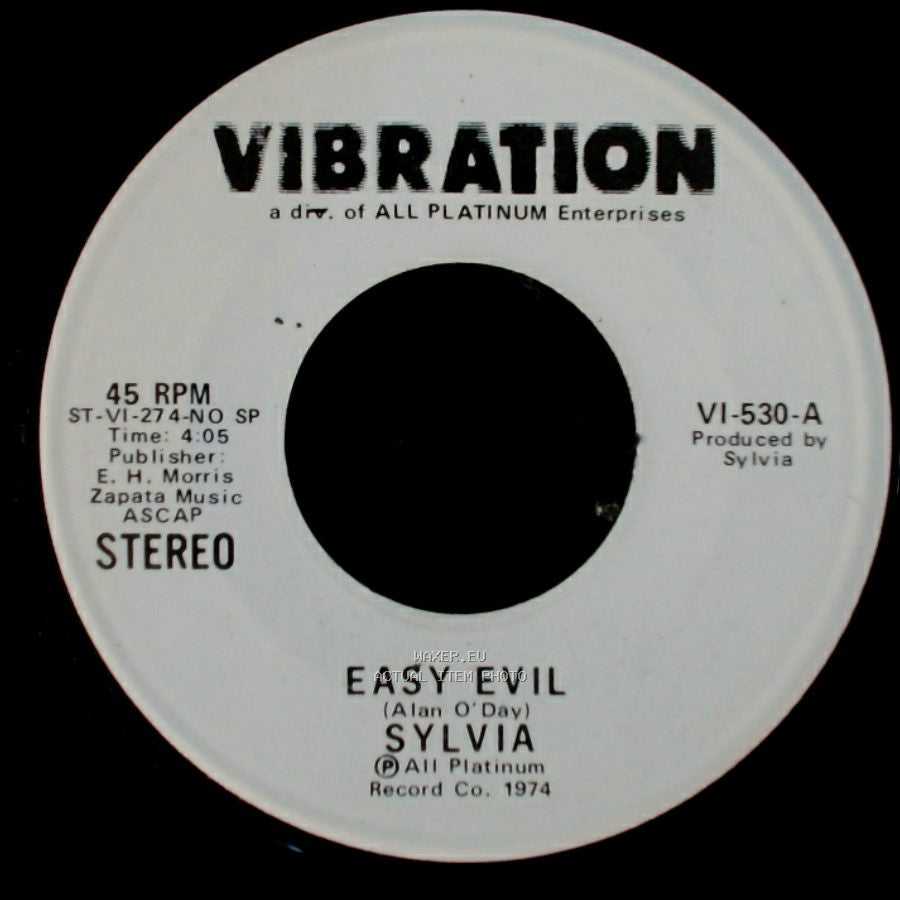 Sylvia - Easy Evil / Easy Evil side A