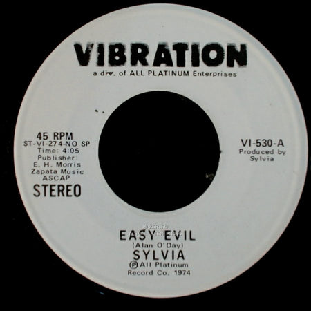 Sylvia - Easy Evil / Easy Evil side A