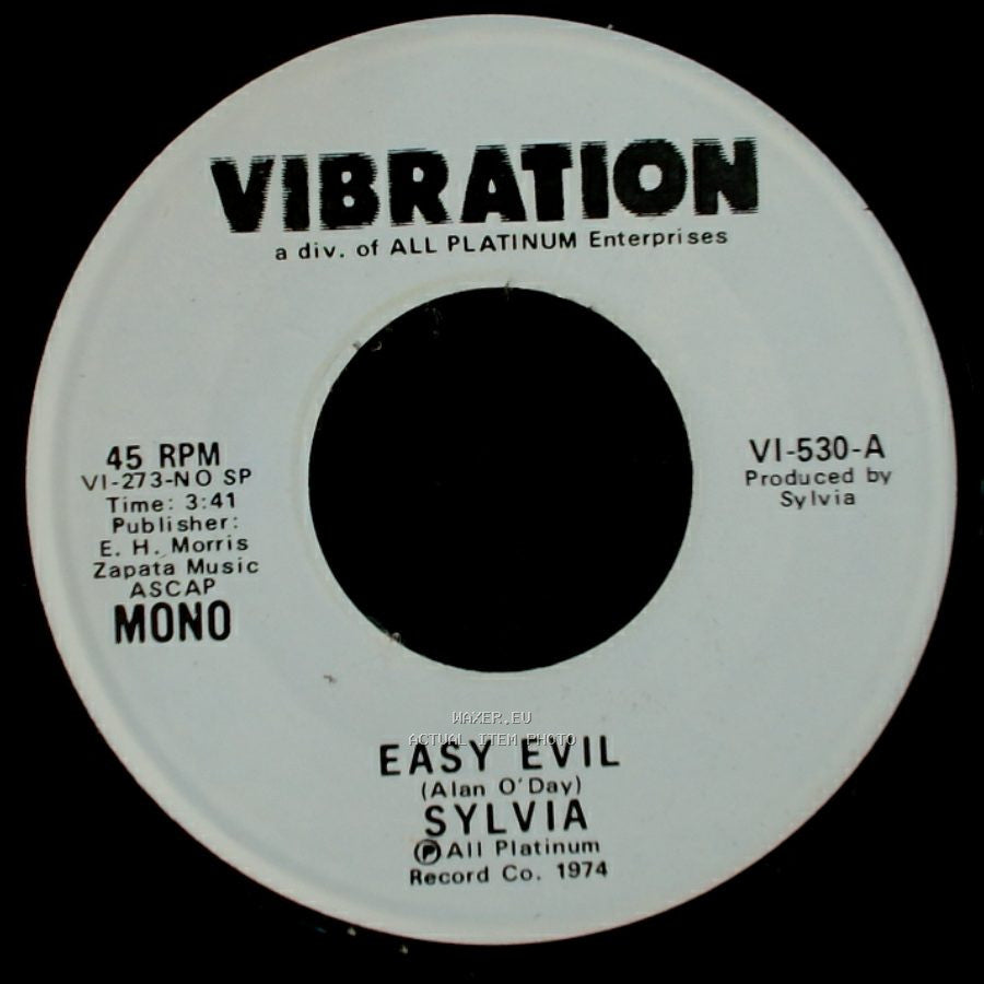 Sylvia - Easy Evil / Easy Evil side A