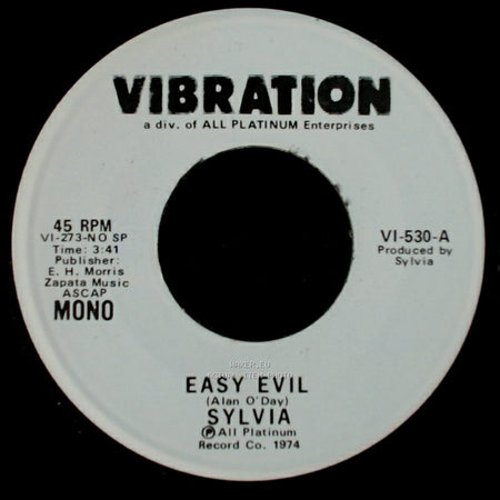 Sylvia - Easy Evil / Easy Evil side A