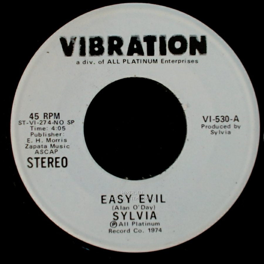 Sylvia - Easy Evil / Easy Evil side A