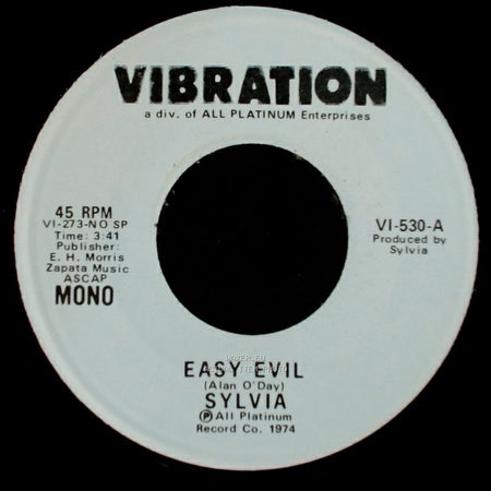 Sylvia - Easy Evil / Easy Evil side B