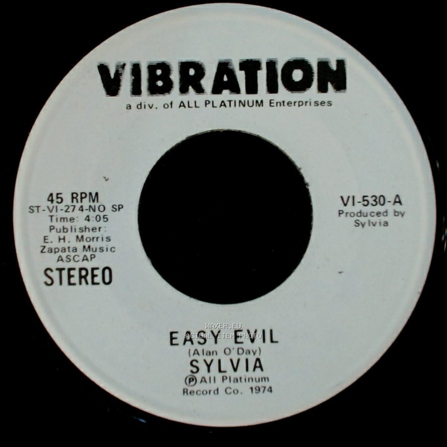 Sylvia - Easy Evil / Easy Evil side A