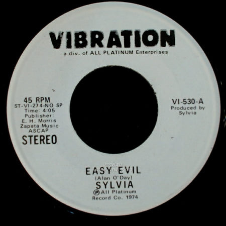 Sylvia - Easy Evil / Easy Evil side A