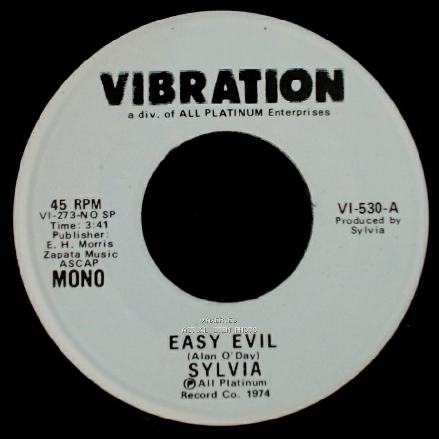 Sylvia - Easy Evil / Easy Evil side A