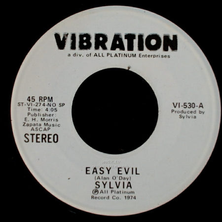 Sylvia - Easy Evil / Easy Evil side A