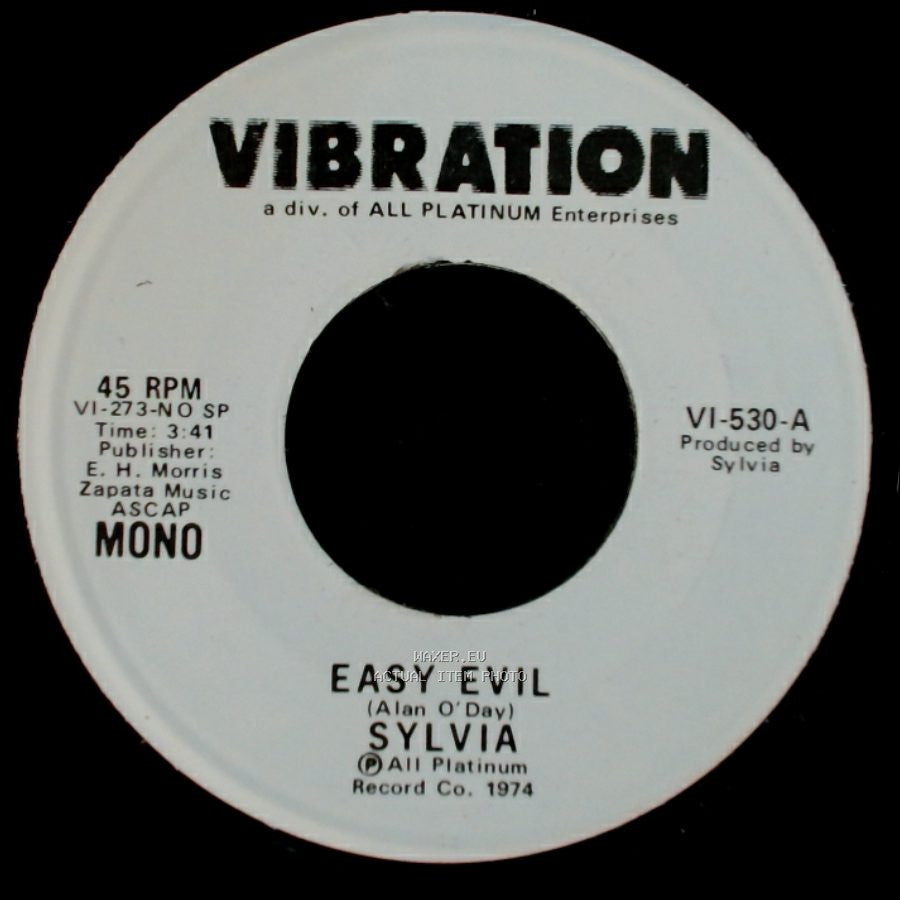 Sylvia - Easy Evil / Easy Evil side B