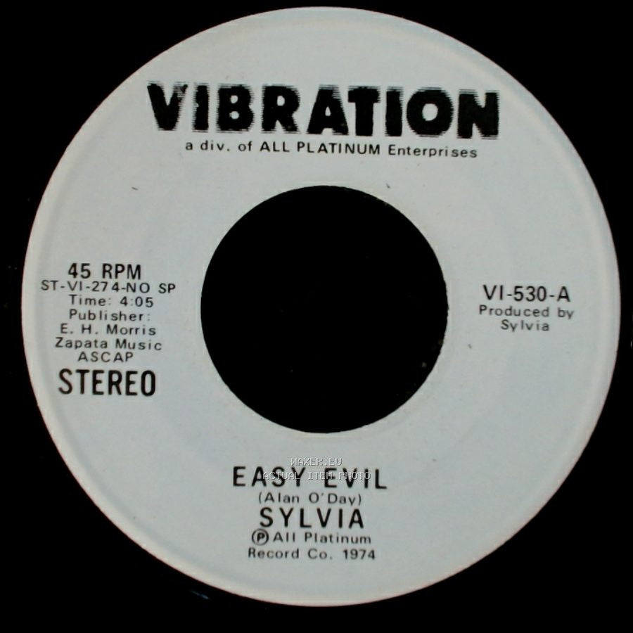 Sylvia - Easy Evil / Easy Evil side A