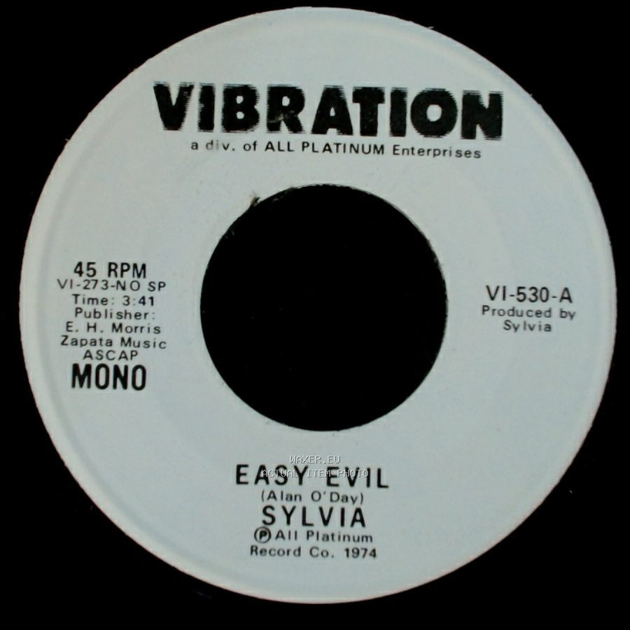 Sylvia - Easy Evil / Easy Evil side B