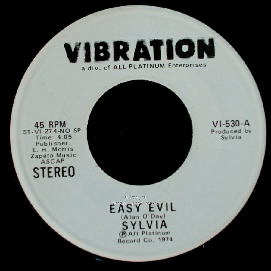 Sylvia - Easy Evil / Easy Evil side A