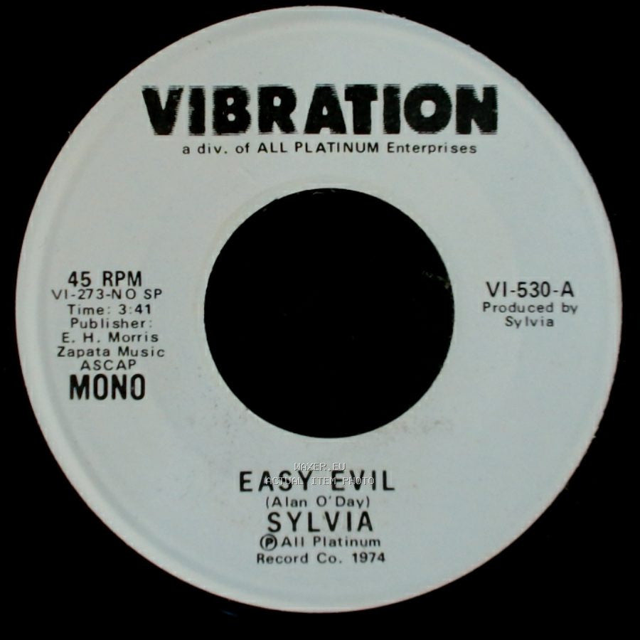 Sylvia - Easy Evil / Easy Evil side A