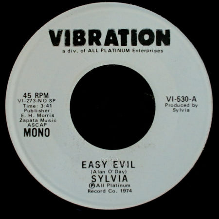 Sylvia - Easy Evil / Easy Evil side A