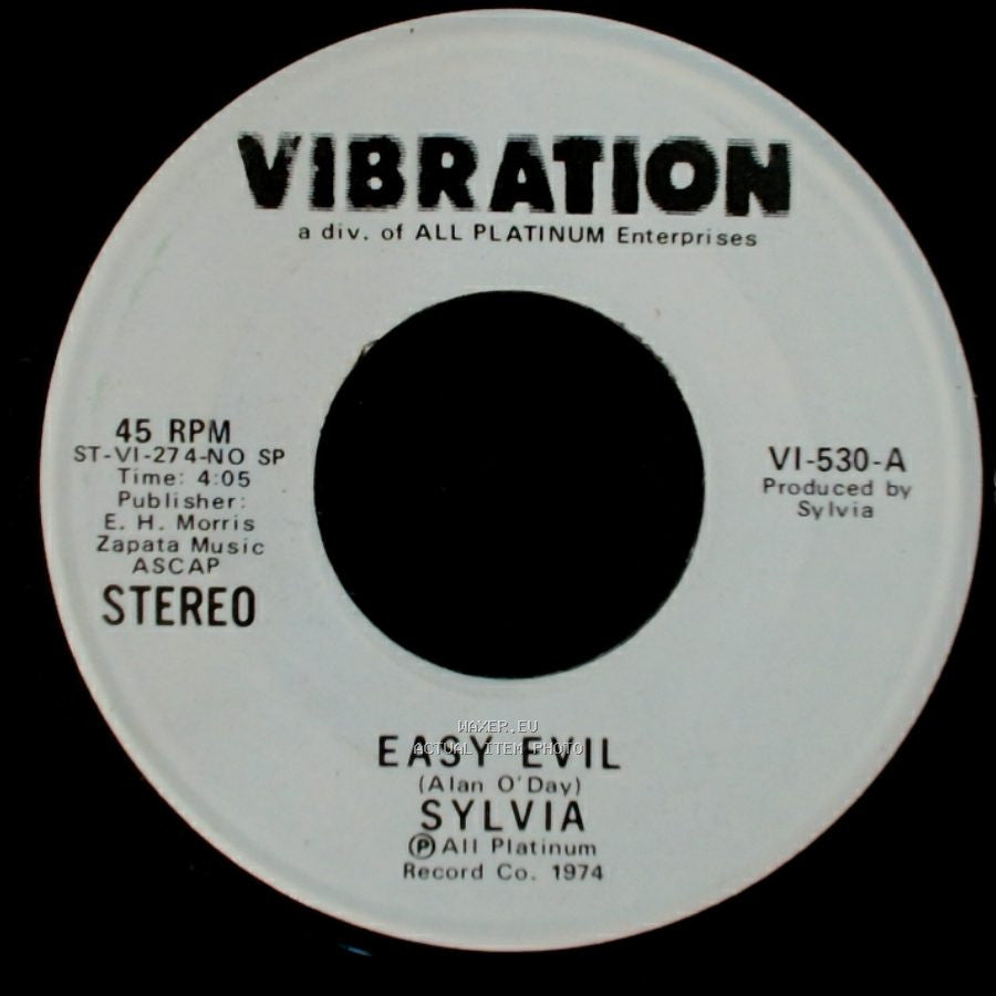 Sylvia - Easy Evil / Easy Evil side A