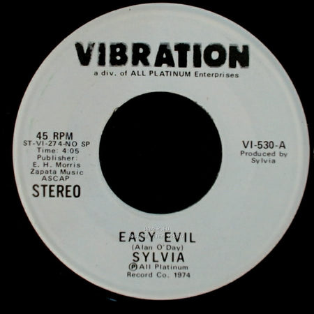 Sylvia - Easy Evil / Easy Evil side A
