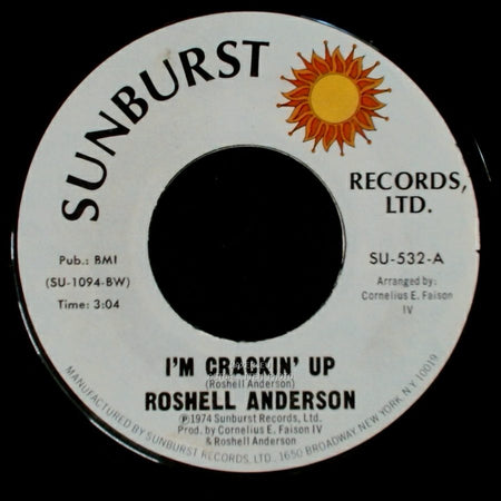 Roshell Anderson - I'm Crackin' Up / Moonlight Trip side A