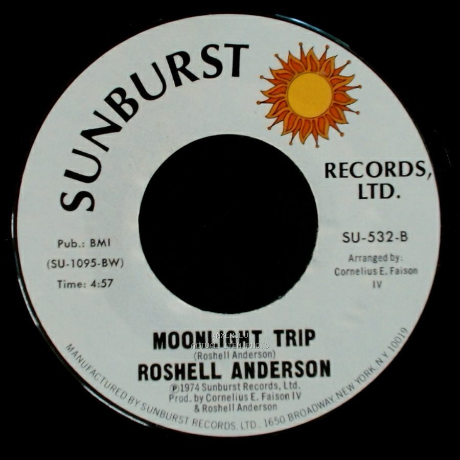 Roshell Anderson - I'm Crackin' Up / Moonlight Trip side B