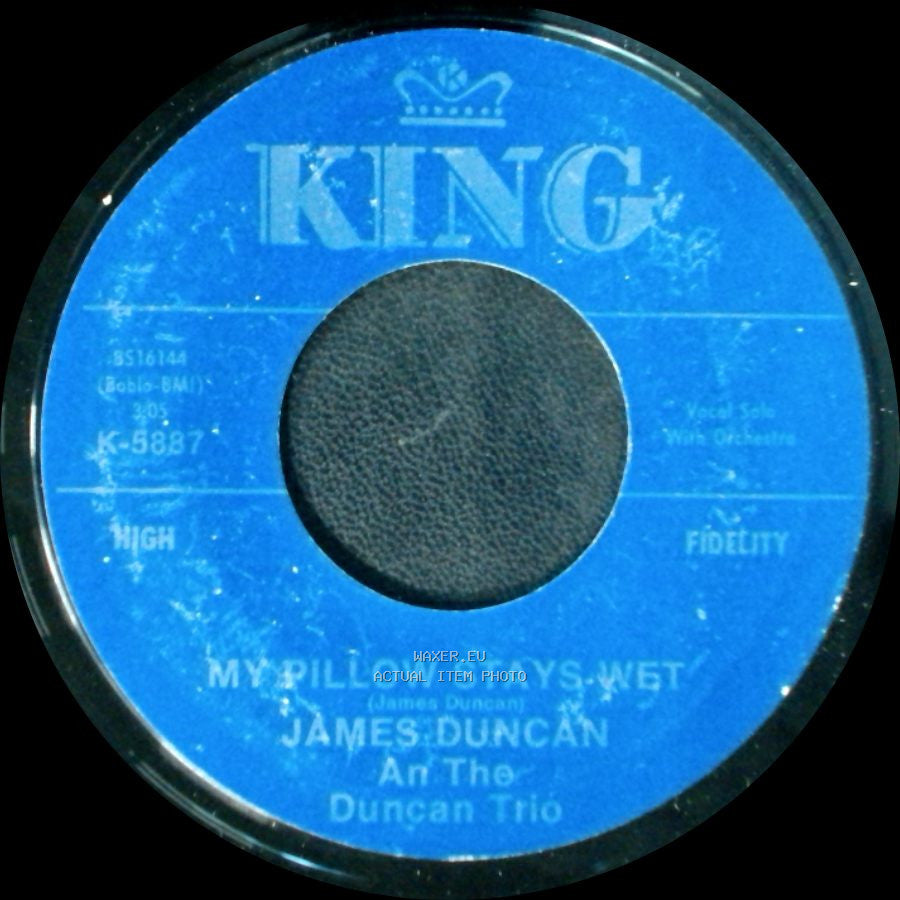 James Duncan And The Duncan Trio - Here Comes Charlie / My Pillow Stays Wet side B
