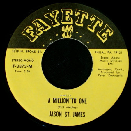 Jason St. James - A Million To One / I Should Care side A