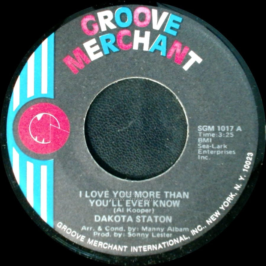 Dakota Staton - I Love You More Than You'll Ever Know / (I Want A) Country Man side A