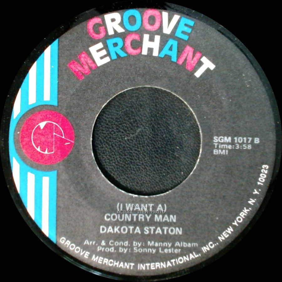 Dakota Staton - I Love You More Than You'll Ever Know / (I Want A) Country Man side B